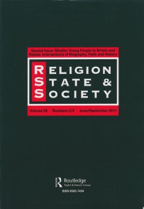 Journal of Religion, State and Society
